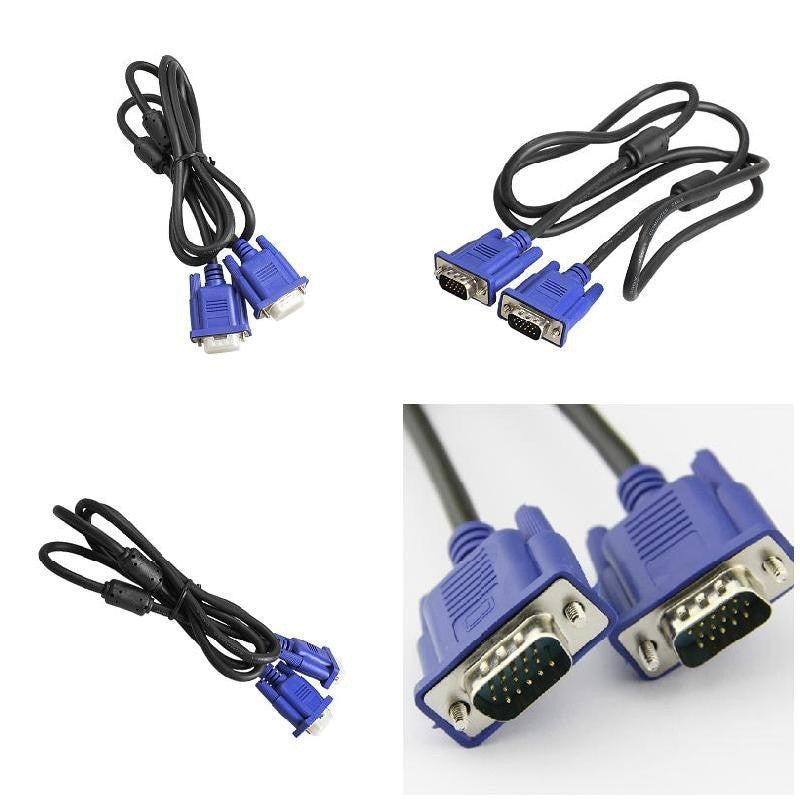 Cablu VGA Tata-VGA tata 1,5m - Frize