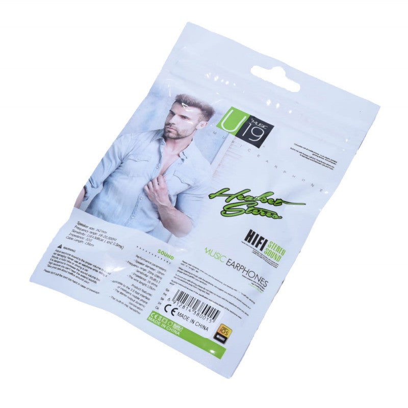 Casti Audio Dop Extra-Bass U19 / Alb - Frize