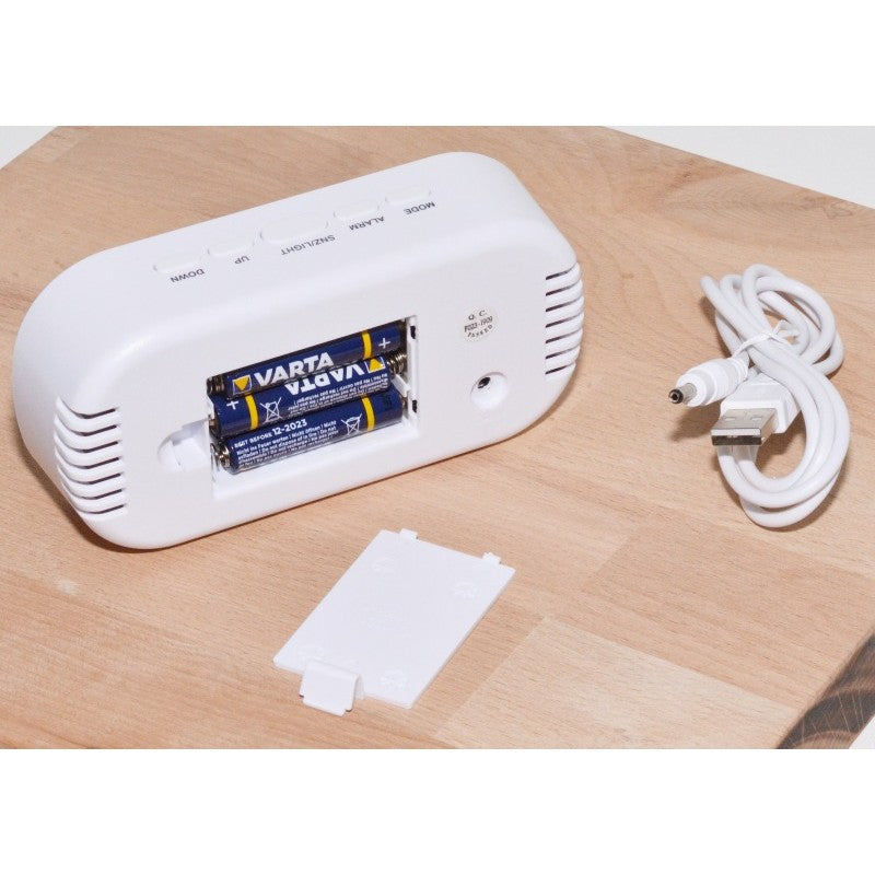 Ceas Digital Oglinda 6506 cu Led Mov - Frize
