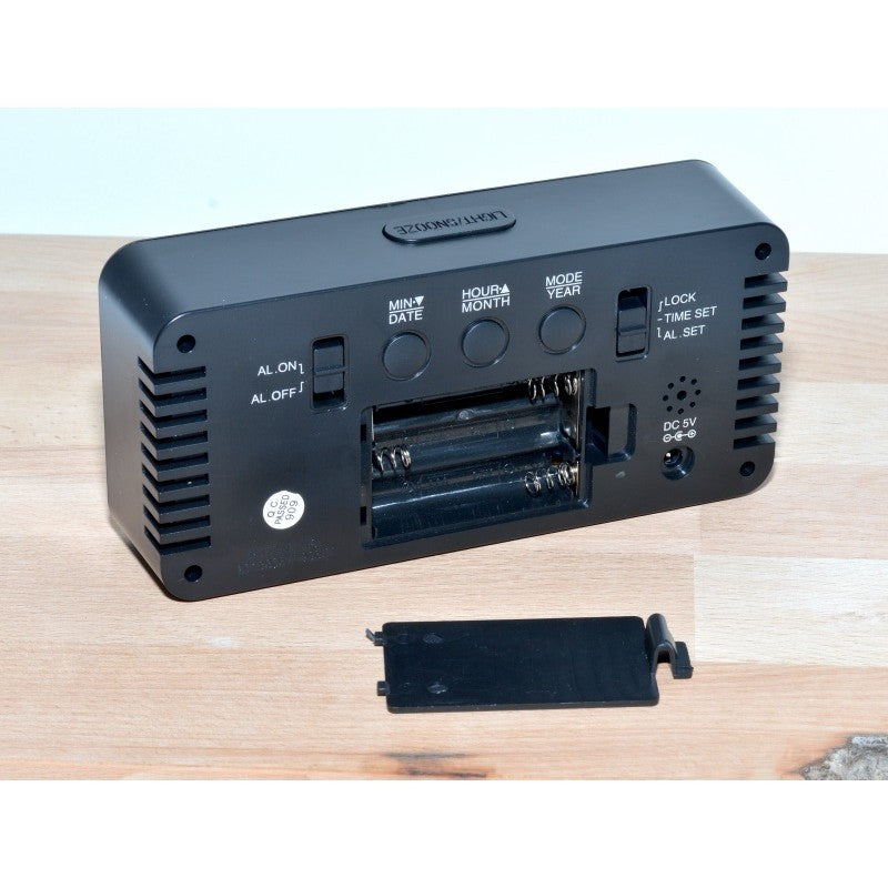 Ceas Digital Oglinda cu led Alb, DS-3622X - Frize