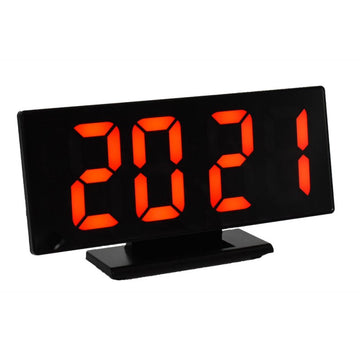 Ceas Oglinda cu Led Roșu DS-3618L - Frize