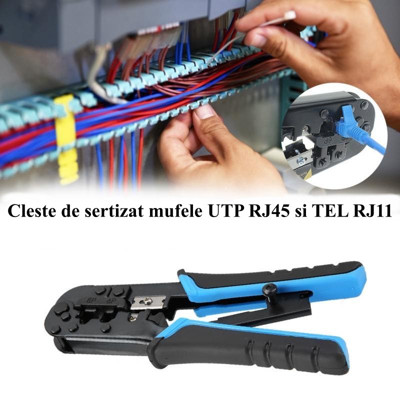 Cleste Sertizat Mufa Utp-Ftp-Telefon, HT-N568R - Frize