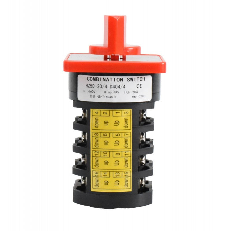Comutator Rotativ 4 Came 1-0-2 / 20A - D404/4 - Frize