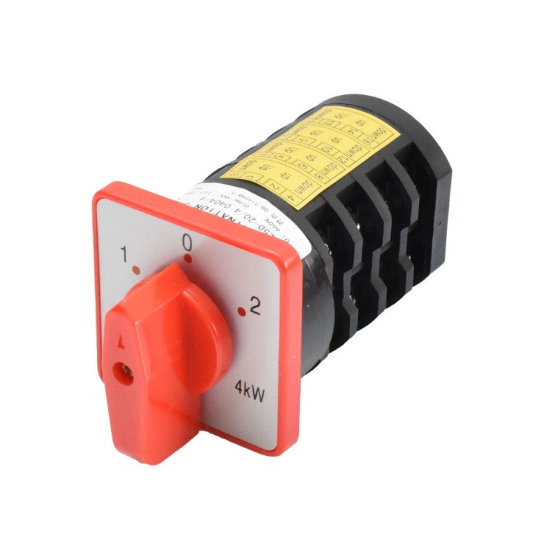Comutator Rotativ 4 Came 1-0-2 / 20A - D404/4 - Frize