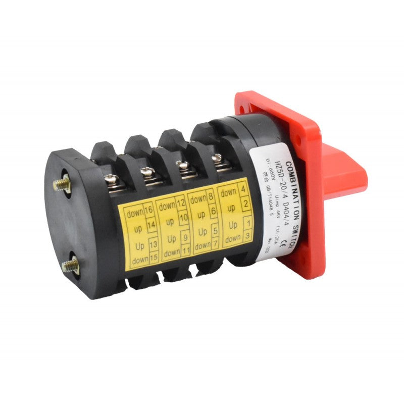 Comutator Rotativ 4 Came 1-0-2 / 20A - D404/4 - Frize