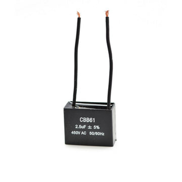 Condensator Pornire Motor cu Fire / 2,5uf 450V - Frize