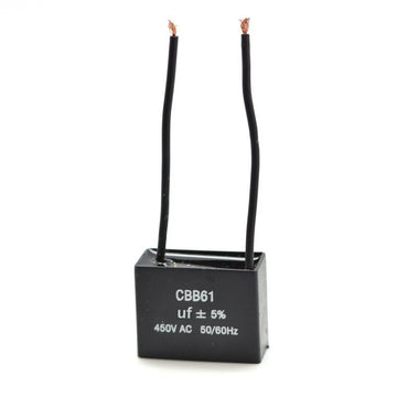 Motor Start Capacitor with Wires / 3uf 450V