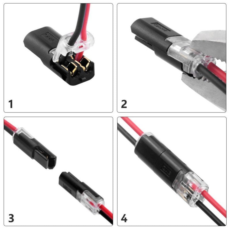 Conector 2 Pini cu Imbinare Rapida 22-20 AWG - Frize