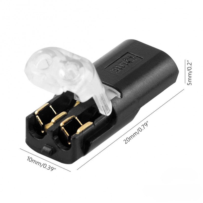 Conector 2 Pini cu Imbinare Rapida 22-20 AWG - Frize