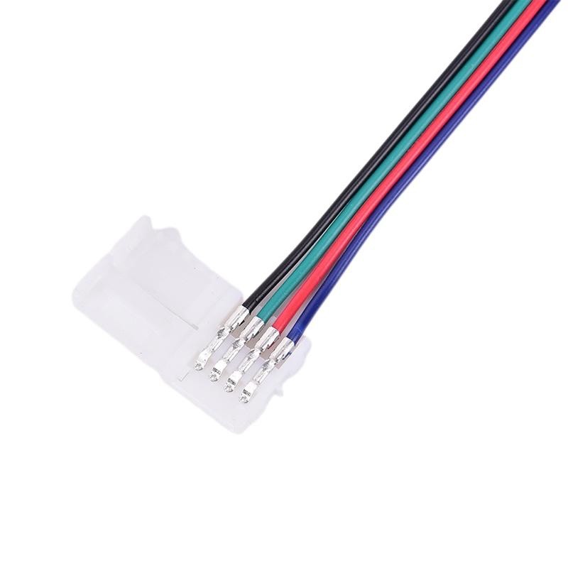 Conector Alimentare Banda RGB cu 4 Fire - Frize