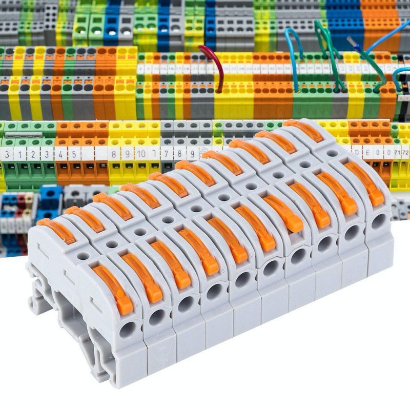 Conector de Șina 1 Pol Cap Dublu PCT-211 - Frize