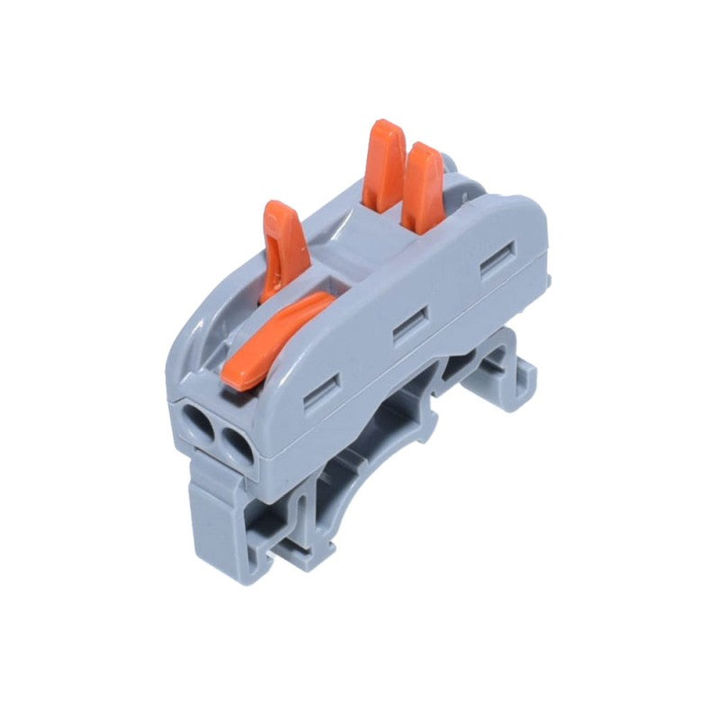 Conector de Șina 2 Poli Cap Dublu PCT-222 - Frize
