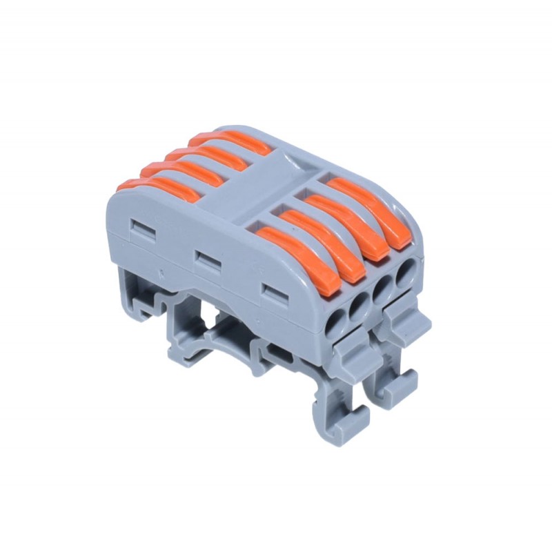 Conector de Șina 4 Poli Cap Dublu PCT-224 - Frize