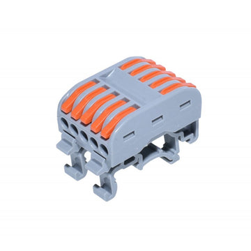 Conector de Șina 5 Poli Cap Dublu PCT-225 - Frize