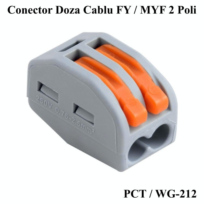 Conector Doza 2 Fire 4KV / 32A, PCT-212 - Frize