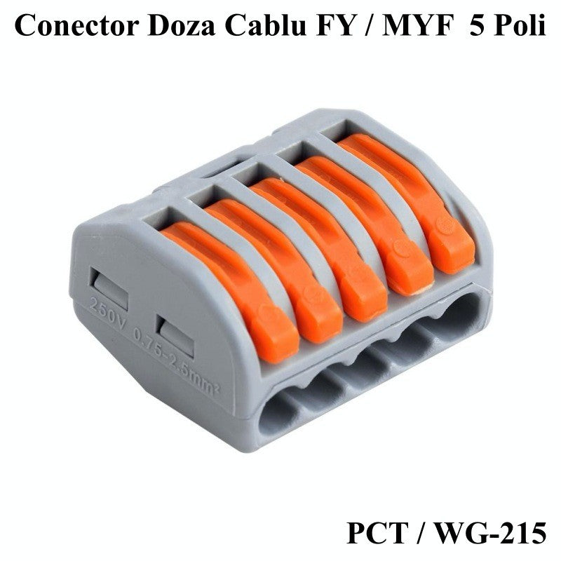 Conector Doza 5 Fire 4KV / 32A, PCT-215 - Frize