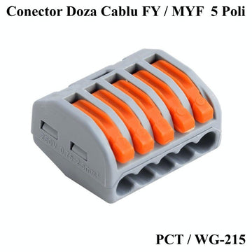 Conector Doza 5 Fire 4KV / 32A, PCT-215 - Frize