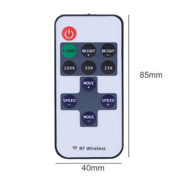 Controler Banda Led Monocolor, RF Wireless 11Taste - Frize
