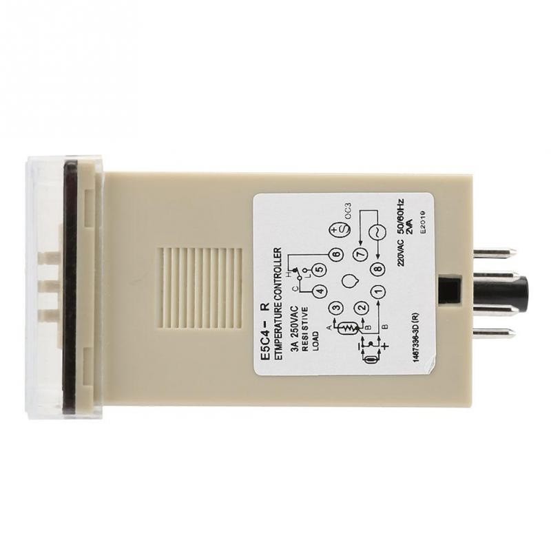 Controler Digital de Temperatura E5C4 200/220V, K 0-399 - Frize