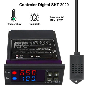 Controler Digital de Temperatură și Umiditate SHT-2000