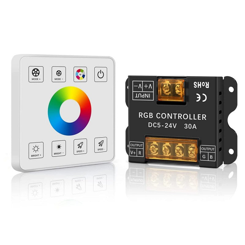 Controler Led RGB + Touch Panel 5V-24V - 30A - Frize