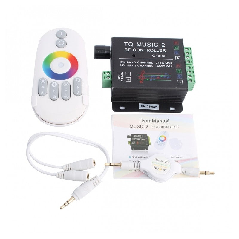 Controler Led RGB - TQ Music 2 RF + Wifi - Frize
