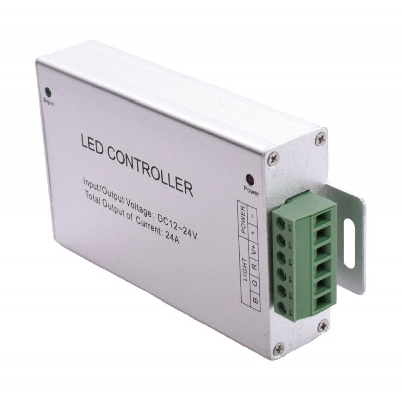Controler Metal Led RGB 24 Taste, 12-24V/24A - Frize