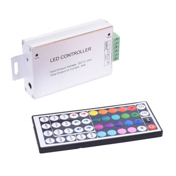 Controler Metal Led RGB 44 Taste, 12-24V/24A - Frize