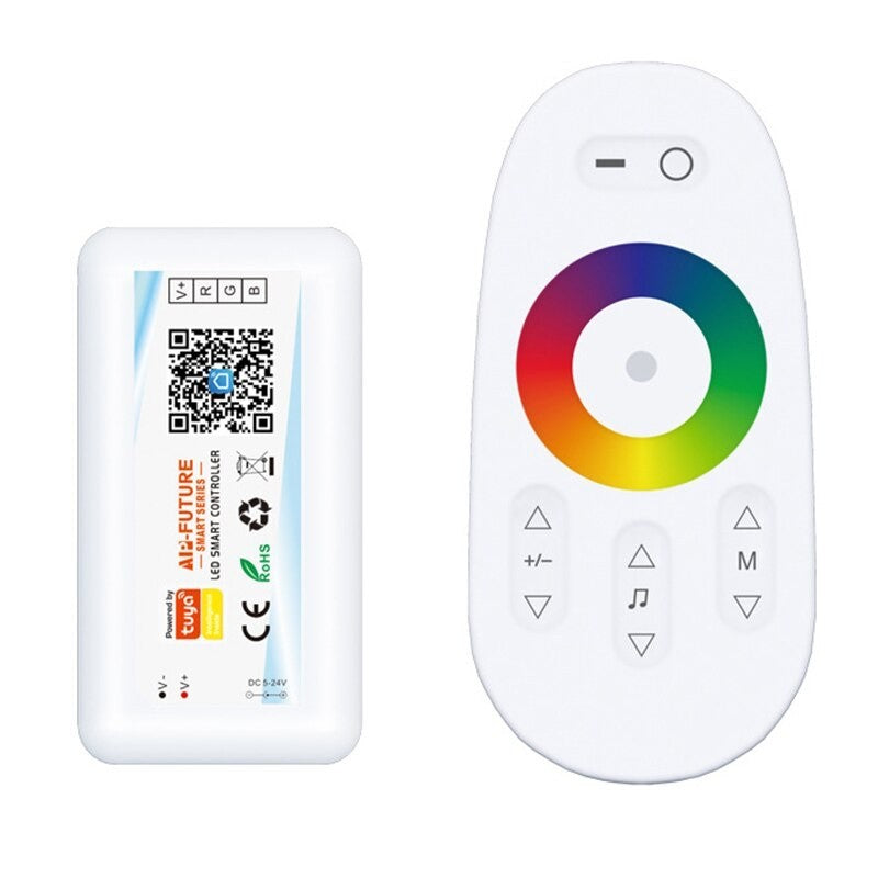 Controler Smart Touch Led RGBW,Tuya-Music-Wifi 2,4G - Frize