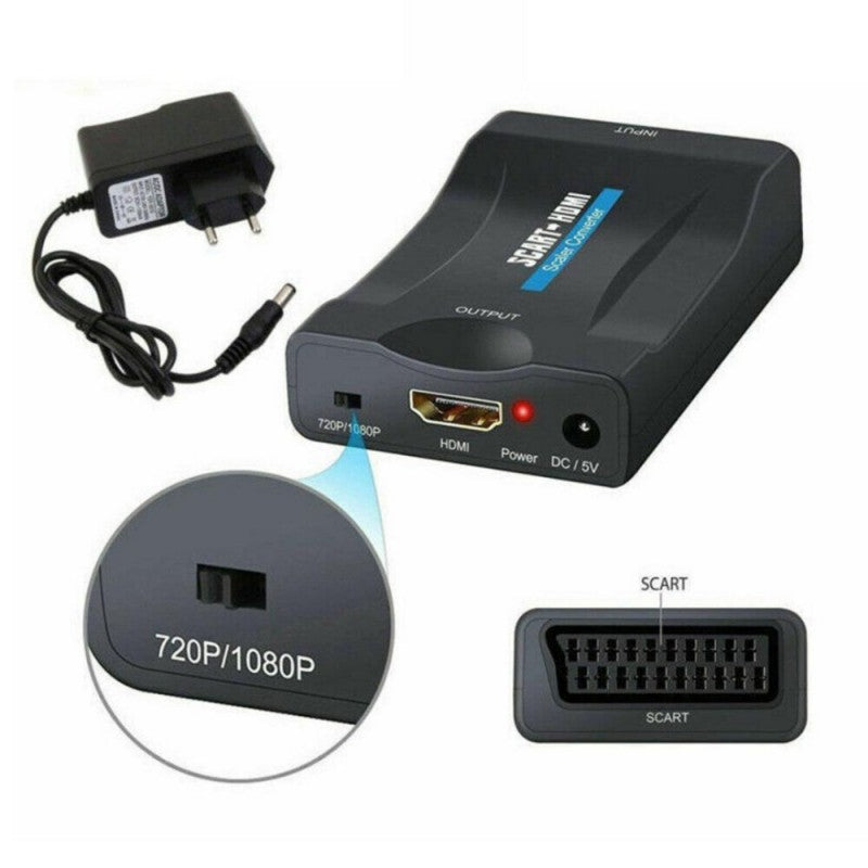 Convertor Scart la Hdmi / 1080P - Frize