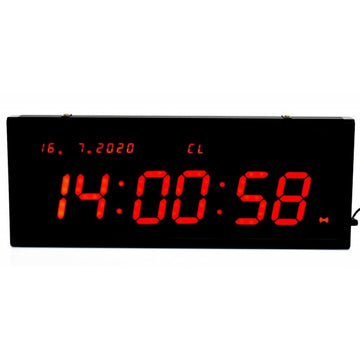 Cronometru cu Ceas JH-130 / LED Roșu și Telecomandă