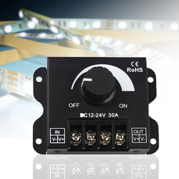 Dimmer Manual Led Monocolor 12V-24V/30A - Frize