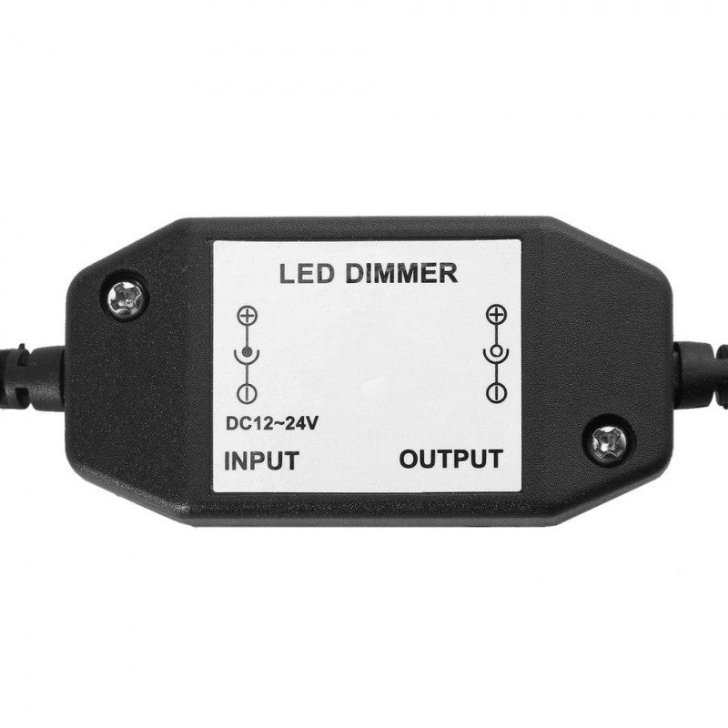 Dimmer Variator Negru cu Mufa DC 2,1mm - Frize
