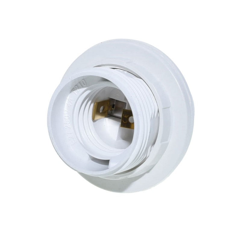 Dulie Alba E27 de Plastic cu Fusta - Frize