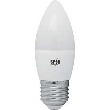 Led Candle Bulb E27, modell C37, 7W=60W, 2700K, meleg fény
