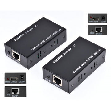 Extender HDMI 60m, prin Utp/Ftp Cat 5E/6 - Frize