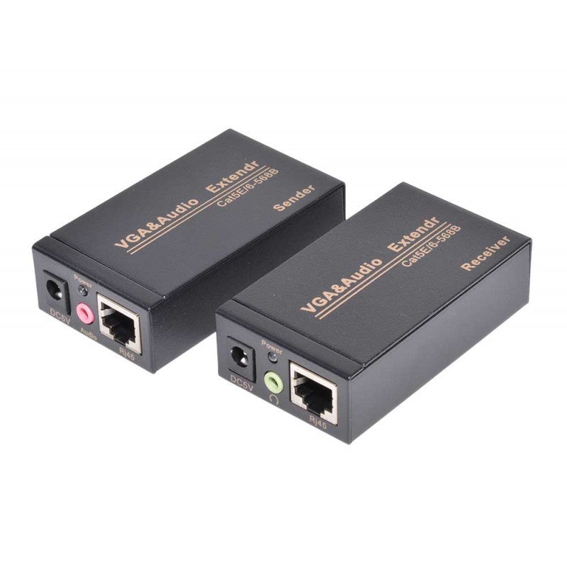 Extender VGA 100m + Audio, prin Utp/Ftp - Frize