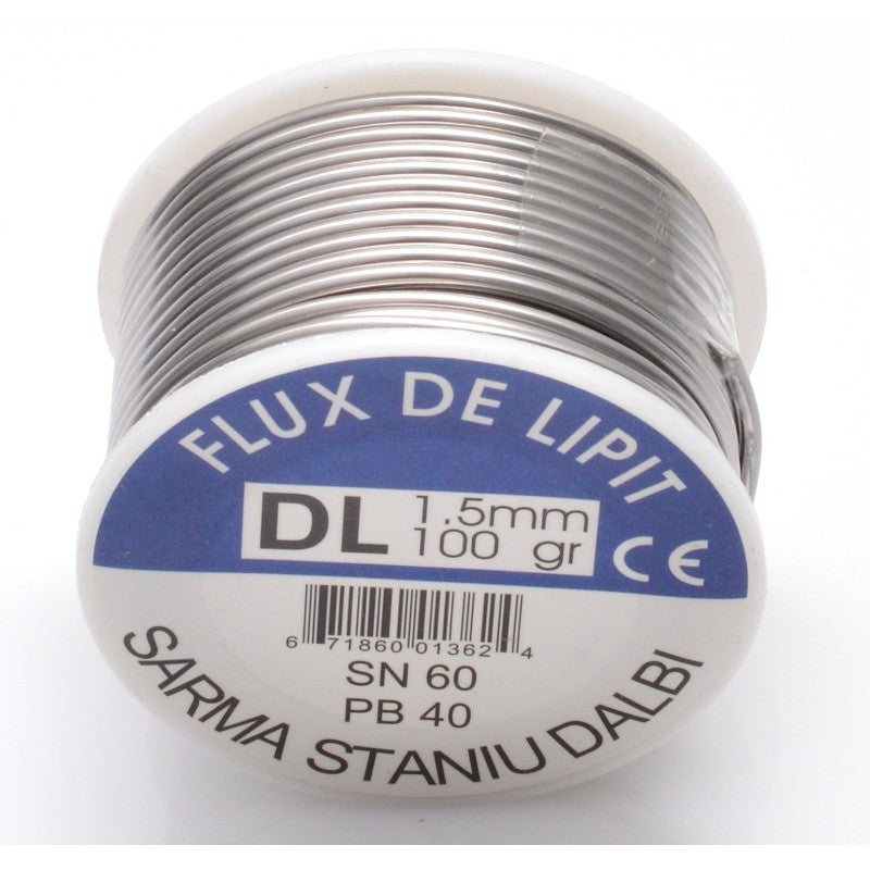 Fludor de Lipit cu pasta ,100g - 1,5mm , SN60/PB40 - Frize