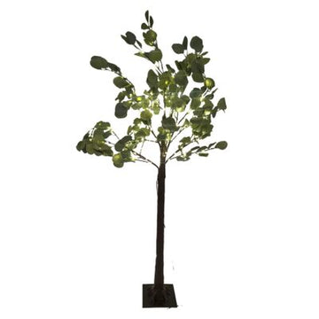 Pom decorativ luminat, pentru interior/exterior, inaltime 180cm, 300 leduri cu lumina alb cald