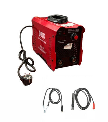 Aparat Sudura Invertor MMA-140, Set Cabluri 25mmpx 2M