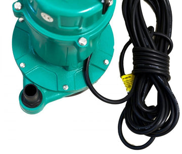 Pompă Submersibilă Taifu 0.75kW cu Motor din Cupru pentru Apă Curată, Adâncime Maximă 33m - Ideală pentru Irigații și Fântâni