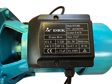 Pompă de Suprafață JET100L – Echipament Hidraulic pentru Irigații, Alimentare cu Apă și Utilizare în Grădină