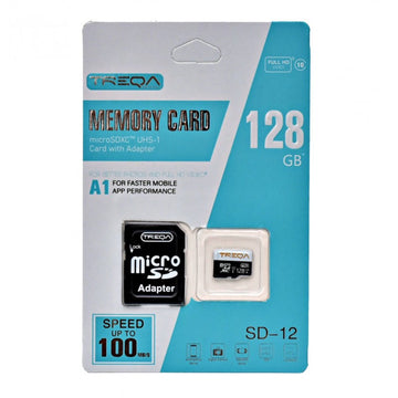 Card Micro SDXC 128GB 100MB/s UHS A1 – Stocare Rapidă pentru Smartphone-uri, Tablete și Camere Foto