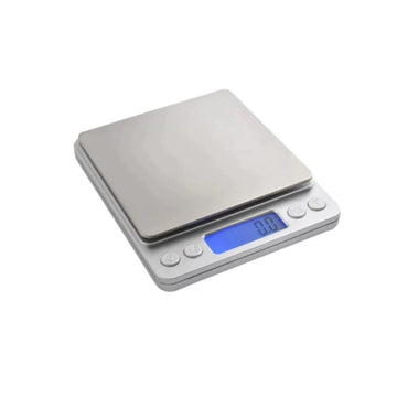 Cântar Electronic de Bijuterii 500g cu Precizie de 0.01g și Afișaj cu Iluminare – Cântar Portabil pentru Laborator sau Utilizare Casnică