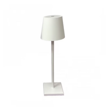 Lampa de Masa, Cald/Rece/Neutru, 38 x 10 cm, Alb