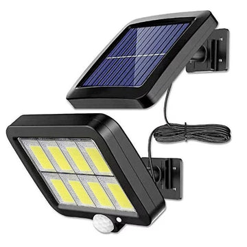 Proiector LED 120 lm, Panou Solar, Senzor Miscare