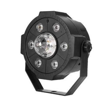 Proiector LED Par 6 x LED RGB cu Telecomandă și Bluetooth – Jocuri de Lumini pentru Evenimente, Petreceri și Cluburi