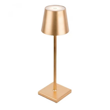Lampa de Masa, Cald/Rece/Neutru, 38 x 10 cm, Auriu