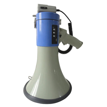 Megafon Portabil 50W cu USB, SD și MP3 – Portavoce pentru Evenimente, Activități în Aer Liber și Prezentări