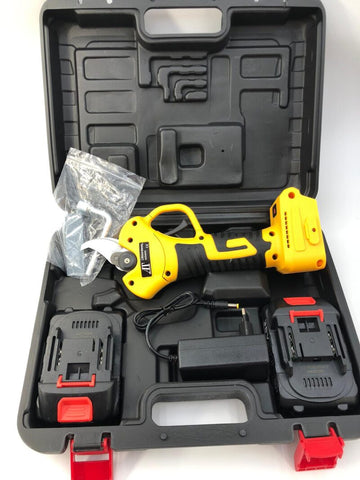 Foarfecă Electrică pe Acumulator 36V cu Putere Maximă de 800W – Unelte pentru Grădină cu Capacitate de Tăiere de 25mm